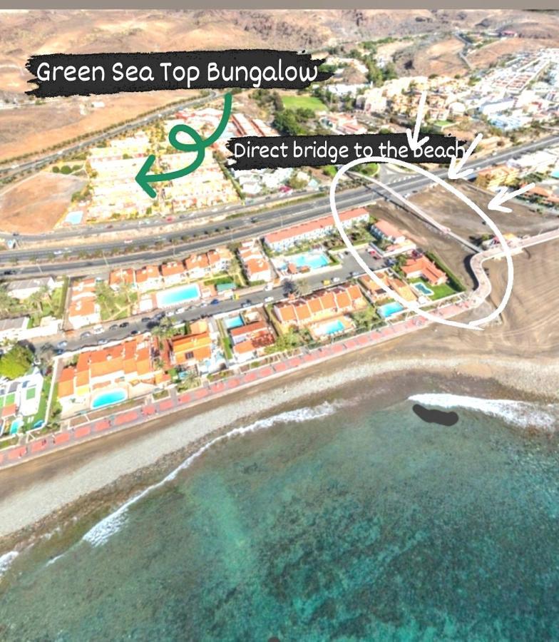 Top1 Green Sea Bungalow Jardin Daire Maspalomas  Dış mekan fotoğraf
